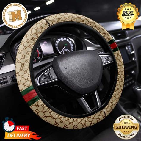 buy gucci steering wheel cover|custom gucci steering wheel cover.